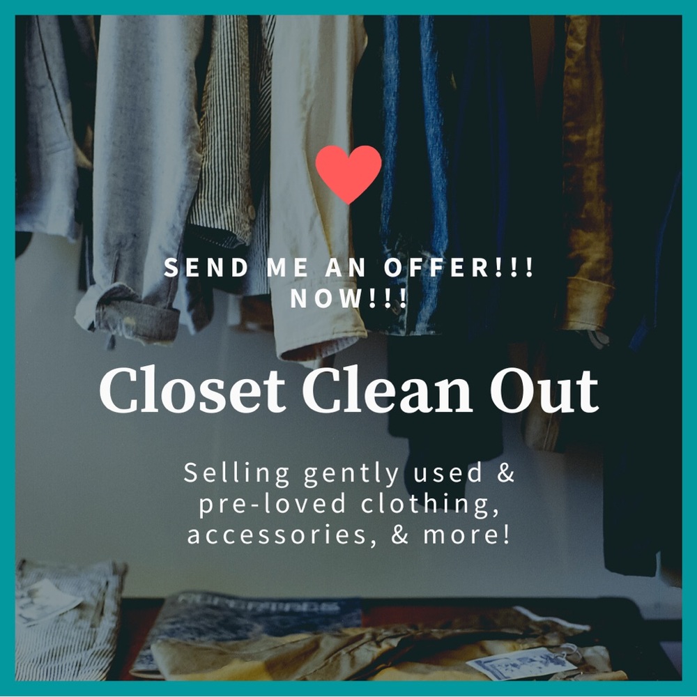 MY CLOSET IS ON SALE❗️ ALL PRICES ARE NEGOTIABLE❗️ FEEL FREE TO SEND AN OFFER❗️